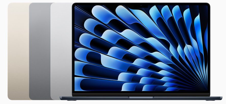 MacBook Air 15 (2023) M2 Batteri Skift